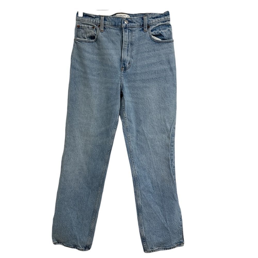 Abercrombie & Fitch Light Blue Straight Jeans